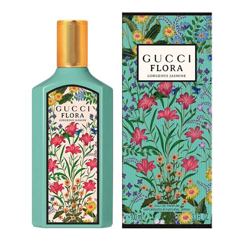 gucci flora gorgeous jasmine 100ml eau de parfum|Gucci Flora Gorgeous Jasmine, 100ml, eau de parfum.